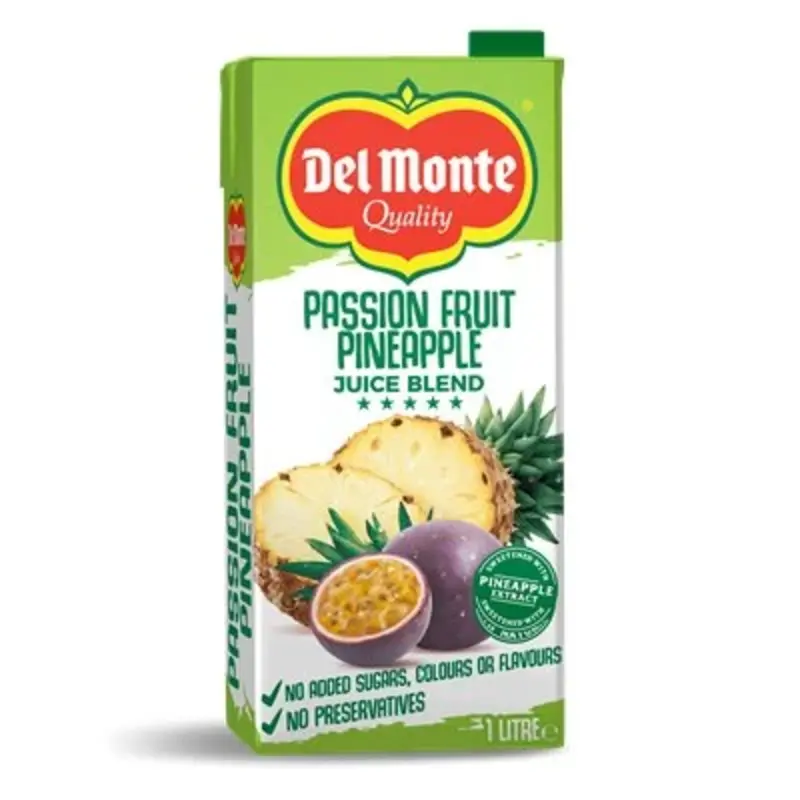Del Monte Juice Blend Pineapple & Passion 1L
